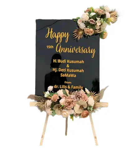 Papan Bunga Akrilik Ropang