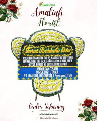 Papan Bunga Duka di Ropang