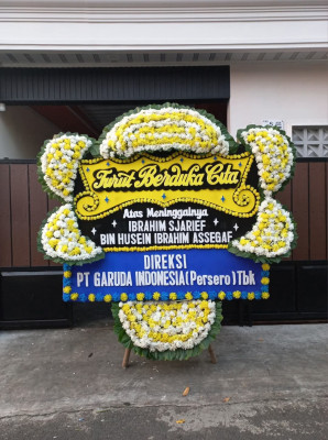 Papan Bunga Duka di Ropang
